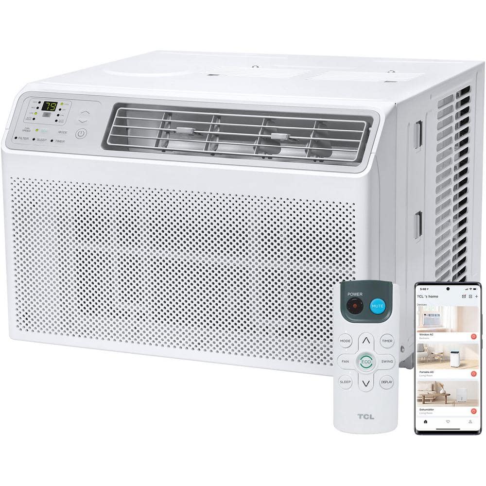 10,000 BTU (DOE) 120-Volt Smart Window Air Conditioner, Fan and Dehumidifier, 450 sq. ft., Remote Control price history on PriceWatchPro