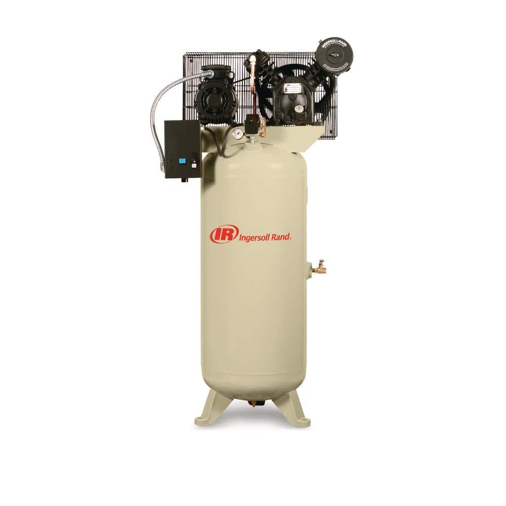 Type 30 Reciprocating 60 Gal. 5 HP Electric 460-Volt 3 Phase Air Compressor -  Ingersoll Rand, 45464963