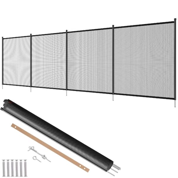 4 x 12 FT Pool Fences Border Fencing Wire Fencing 340gms Teslin PVC Pool Fence Border Fencing Wire Fencing