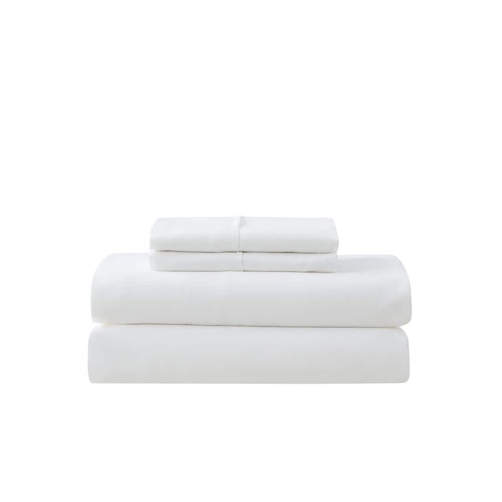 Queen White Microfiber Down Alternative Bed in a Bag Set