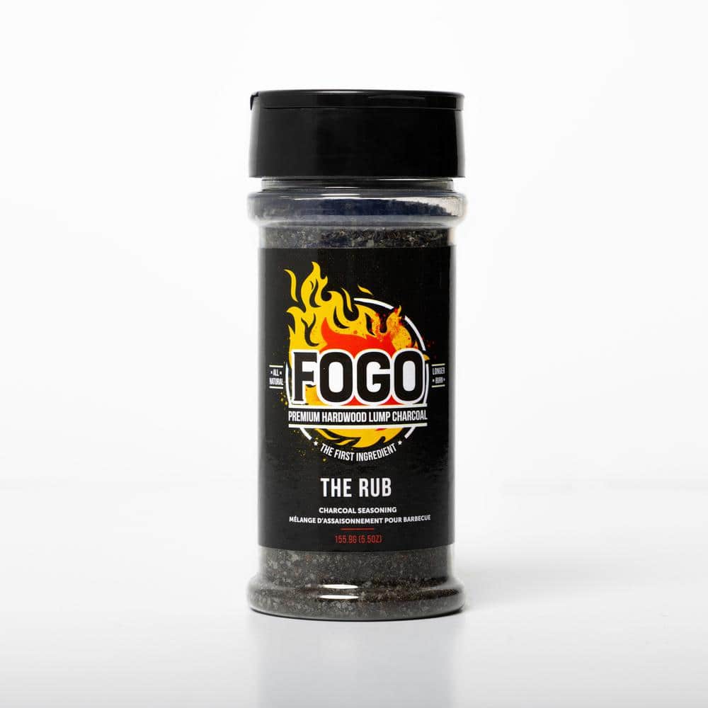 FOGO 5.5 oz. Activated Charcoal Savory BBQ Rub FOGORUB The Home Depot