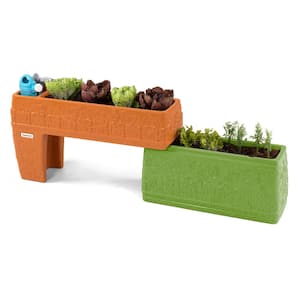 Seed to Sprout Slide and Store Two Level Planter