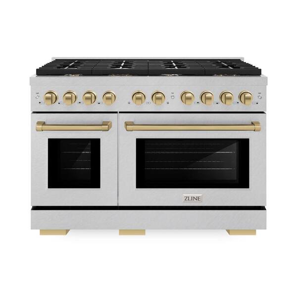 Reviews for ZLINE Kitchen and Bath Paramount 48 in. 8Burner Double