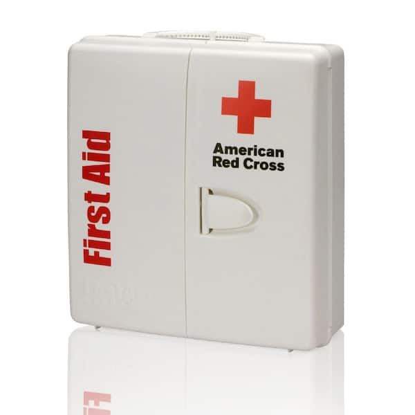 Medicine Cabinet Organizer, Small Black Metal First Aid Supplies Storage Box