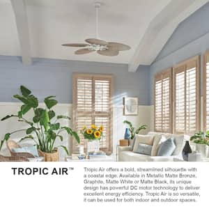 Tropic Air 52 in. Indoor/Outdoor Metallic Matte Bronze Ceiling Fan Pull Chain