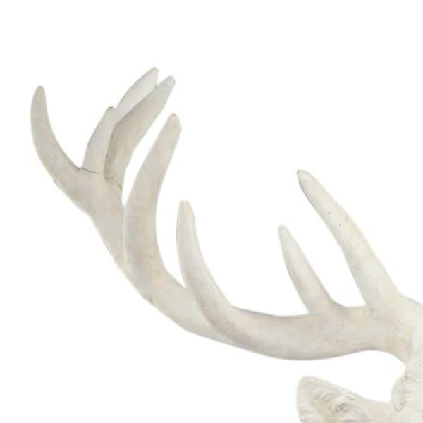 HiEnd Accents Wooden Picture Holder with Deer Bust