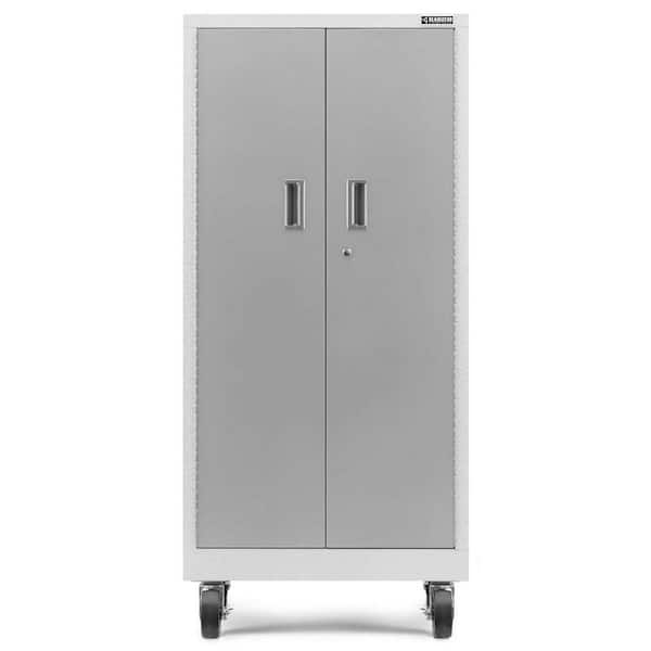 Gladiator Premier 30 in. W x 65.25 H x 18 in. D Steel Freestanding Cabinet in Gray Slate