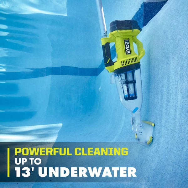 ONE+ 18V Handheld Cordless Pool Vacuum Cleaner (Tool Only) with Floor Head