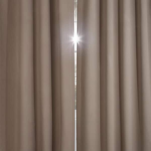 84 L Polyester Single Rod BOCH-2018111-84 Fabrics Back Home 50 with in. The Pocket - Panel Taupe Exclusive in. Formal W Darkening Curtain Depot x Room Tab & Furnishings - Curtain