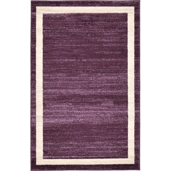 Del Mar Maria Violet 3' 3 x 5' 3 Area Rug