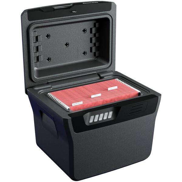 Fire Resistant File Safe with Digital Lock FHW40300 SentrySafe Fire and Water Safe 0.66 Cubic Feet 