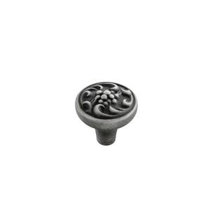 Mayfair 1-1/4 in. Satin Pewter Antique Cabinet Knob