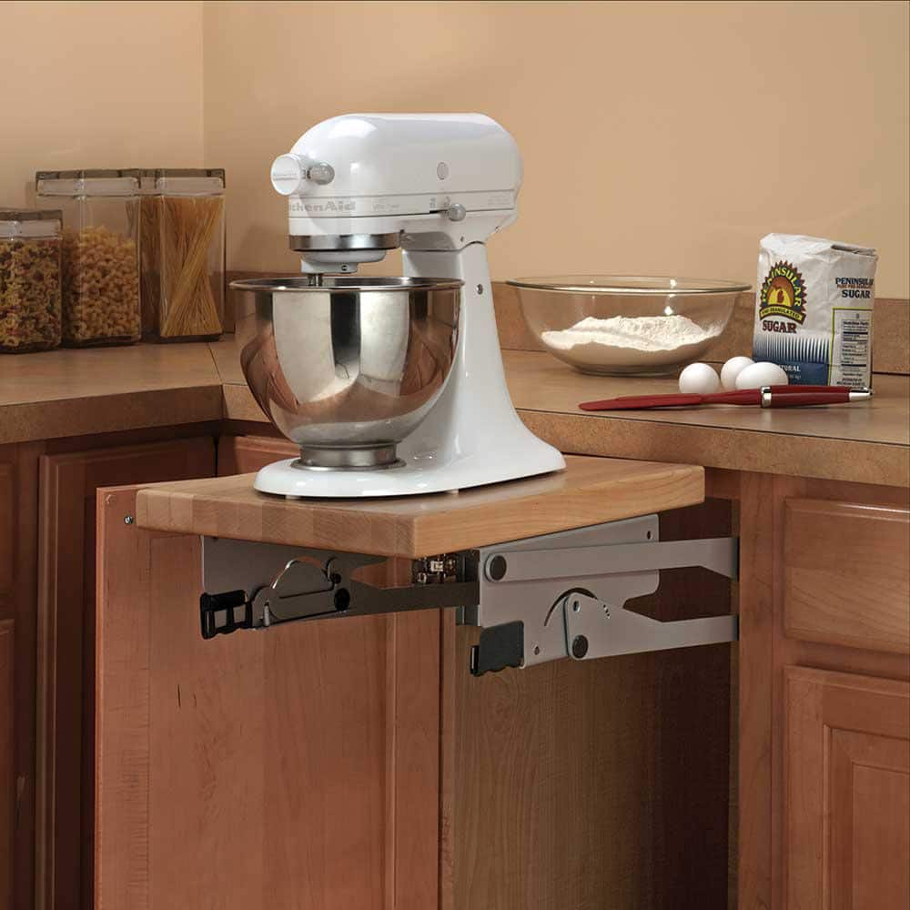 Knape & Vogt 1.5 in. x 16.5 in. x 18 in. Appliance Lift Platform WAL16.5-1 - The Home Depot
