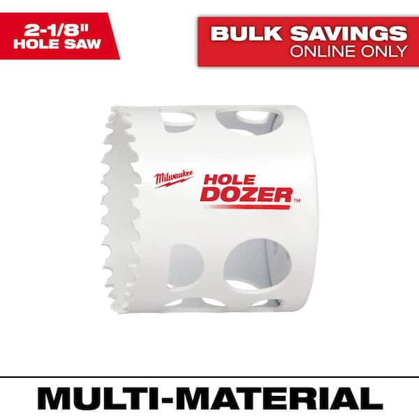 2-1/8 in. Hole Dozer Bi-Metal Hole Saw