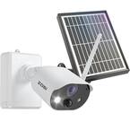 Wireless 1080P WIFI Battery Rechargeable Solar Panels Security IP Camera, Night Vision, 2-Way Audio, Human Detection