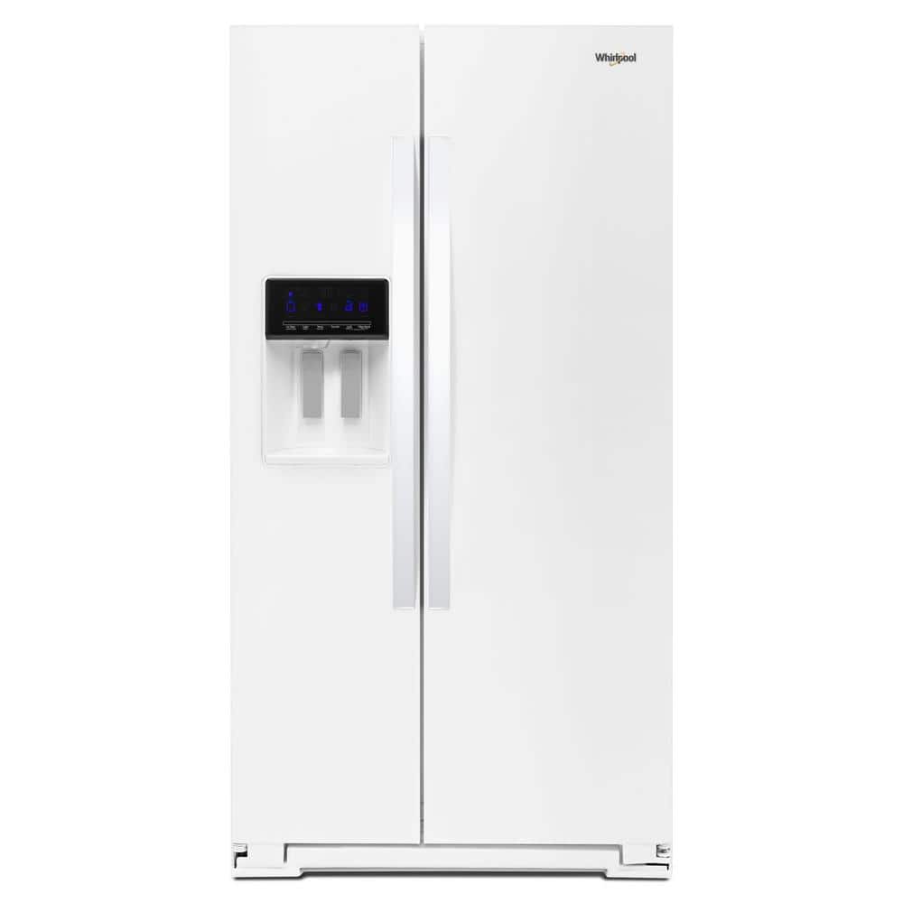 28 cu. ft. Side by Side Refrigerator in White