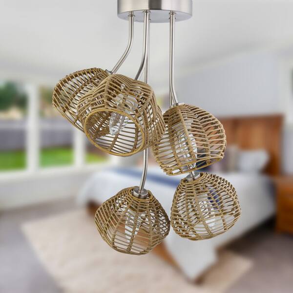 alana 5 light ceiling light