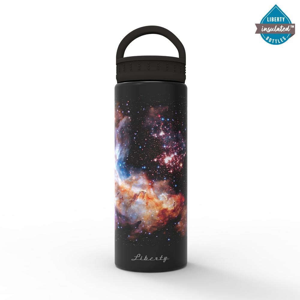 Liberty 20 oz. Nebula Panther Black Insulated Stainless Steel Water ...