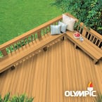 Elite 8-oz. EST716 Cedar Naturaltone Semi-Transparent Exterior Stain and Sealant in One Low VOC