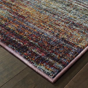 Audrey Multi/Multi 5 ft. x 7 ft. Abstract Area Rug