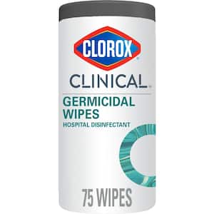 Clinical 75-Count Non-Bleach Germicidal Hospital Disinfecting Wipes