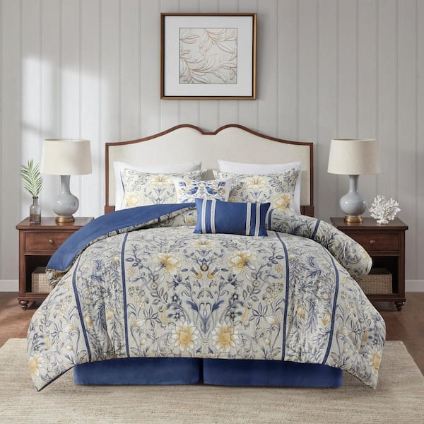 Livia 6-Piece Multi Cotton King Comforter Set