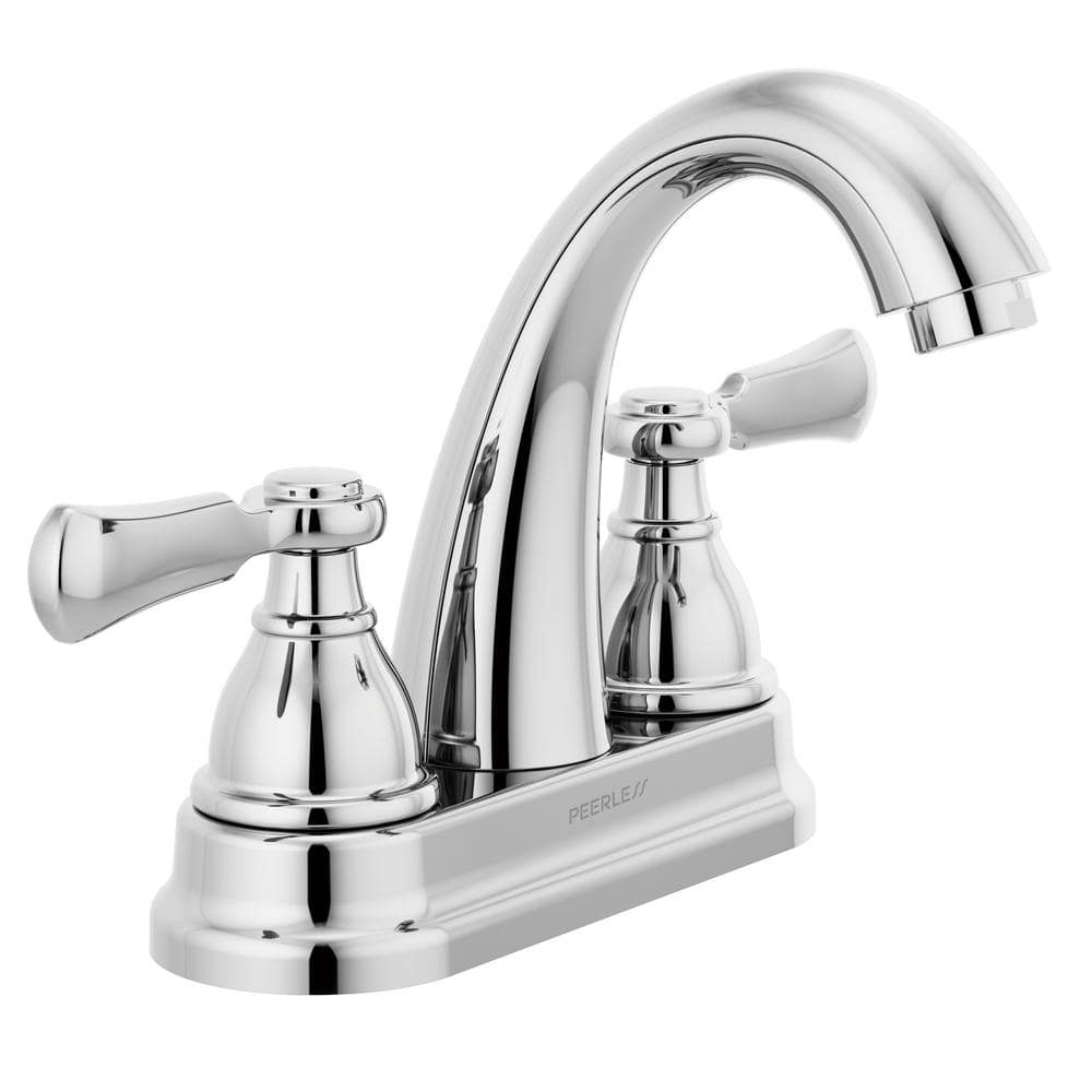 Elmhurst Traditional Chrome 2-Handle Centerset Bathroom Faucet