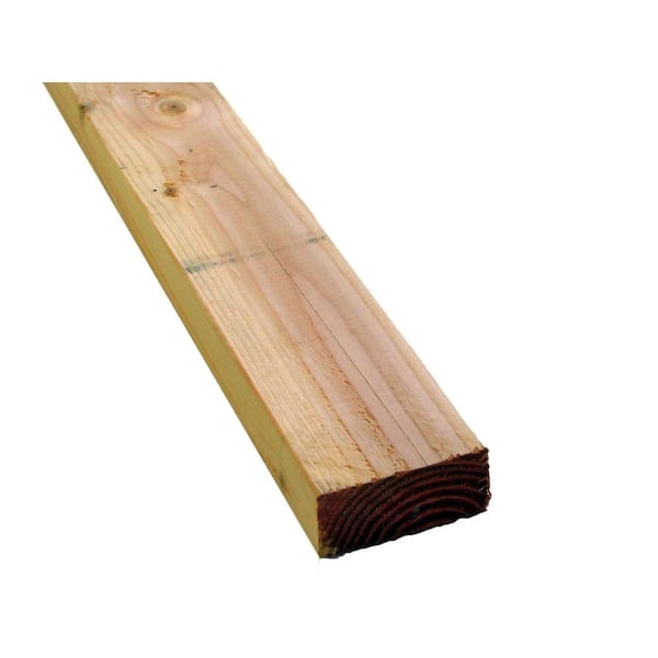 Unbranded 2 in. x 4 in. x 20 ft. Standard and Better Kiln-Dried Hem Fir Lumber