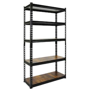 Jonnisha 33 W x 15 D x 48 H Garage Storage Bin Rack System Heavy Duty 6  Tiers 22 Bins Shelving Units