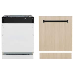 Autograph Edition 24 in. Top Control 8-Cycle Tall Tub Panel Ready Dishwasher with 3rd Rack and Matte Black Handle