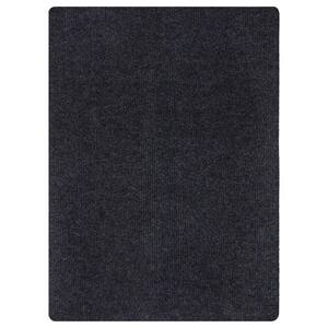 Utility Collection Waterproof Non-Slip Rubberback Solid 5x7 Indoor/Outdoor Entryway Mat, 5 ft. x 6 ft. 11 in., Black