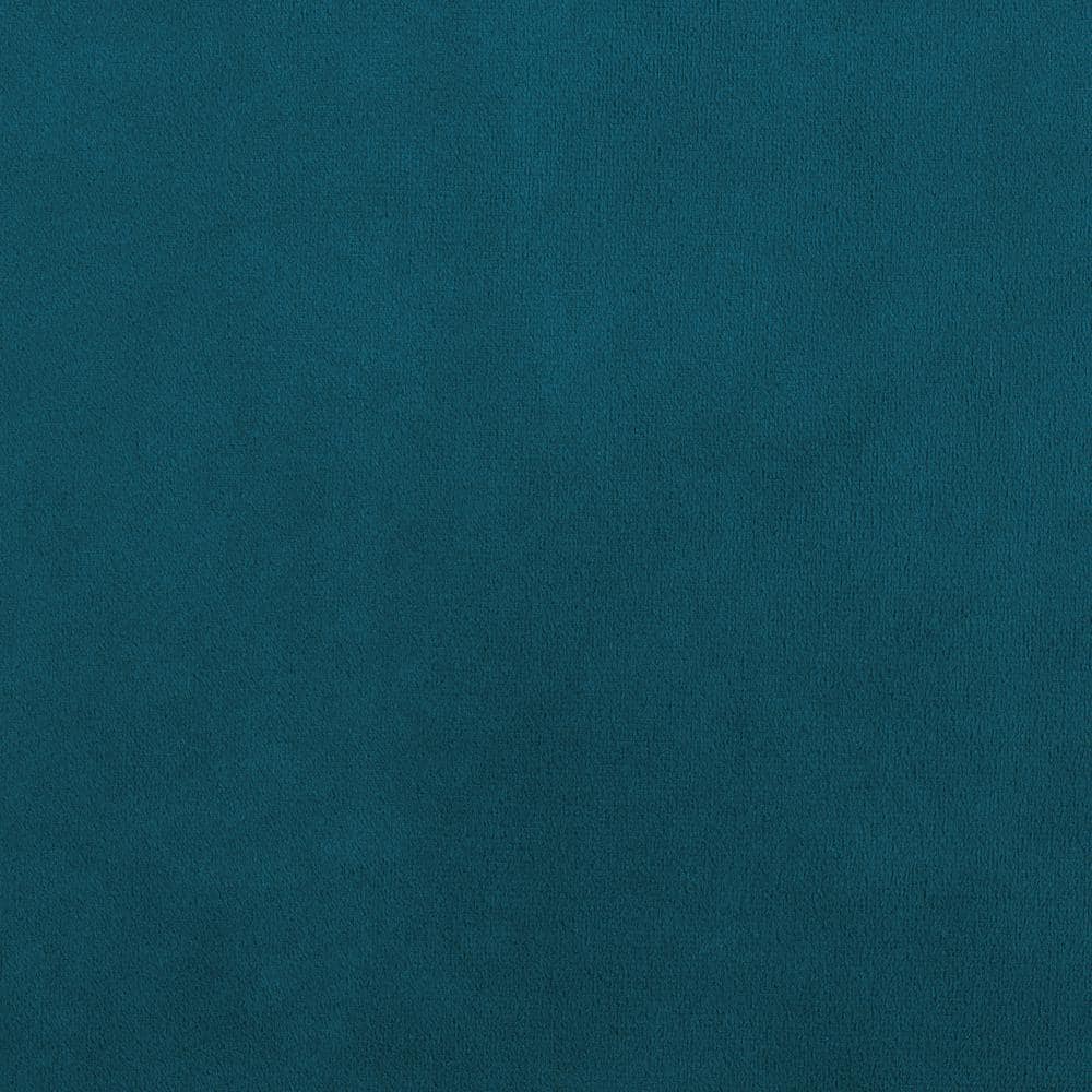 Teal Blue Velvet Lawson Accent Chair with Oak Legs