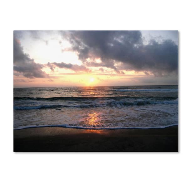 Trademark Fine Art Gentle Rise by Monica Fleet 32 in. x 24 in.