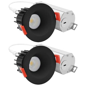LUXRITE 2 in. Integrated LED Recessed Spotlight + Interchangeable