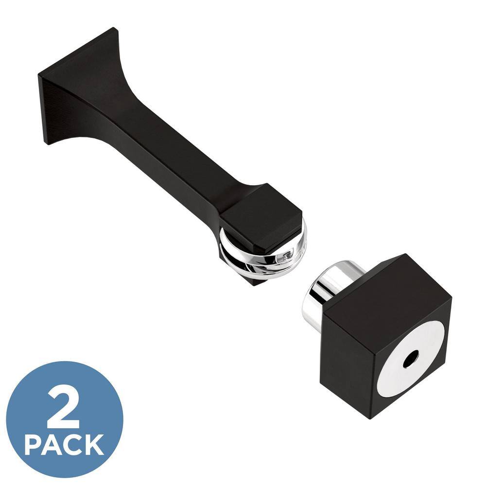 Franklin Brass Franklin Brass Classic Edge 3 in. (76 mm) Door Stop in Matte Black (2