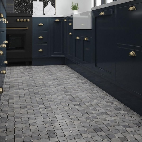 mosaic tiles kitchen floor