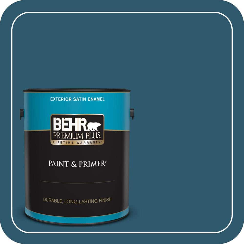 1 gal. #S-H-540 Quiet Storm Satin Enamel Exterior Paint & Primer price history on PriceWatchPro