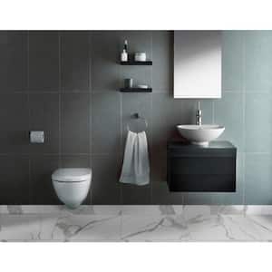 Ader Tegal Bullnose 4 in. x 24 in. Polished Porcelain Floor and Wall Tile (20 lin. ft../Case)