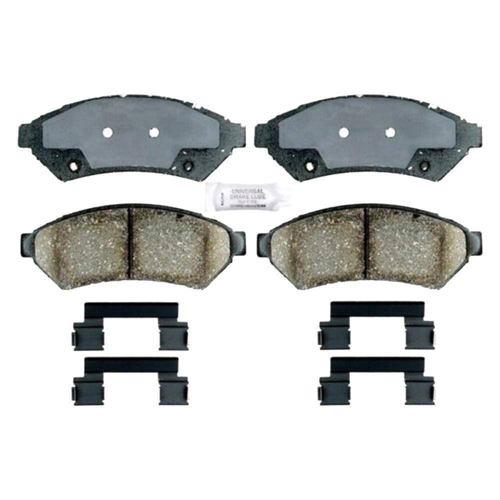 ACDelco 17D1188CH Professional - Set Di Pastiglie Freno Anteriori In Ceramica, Testate SAE J2784, Riduzione Rumore E Vibrazioni