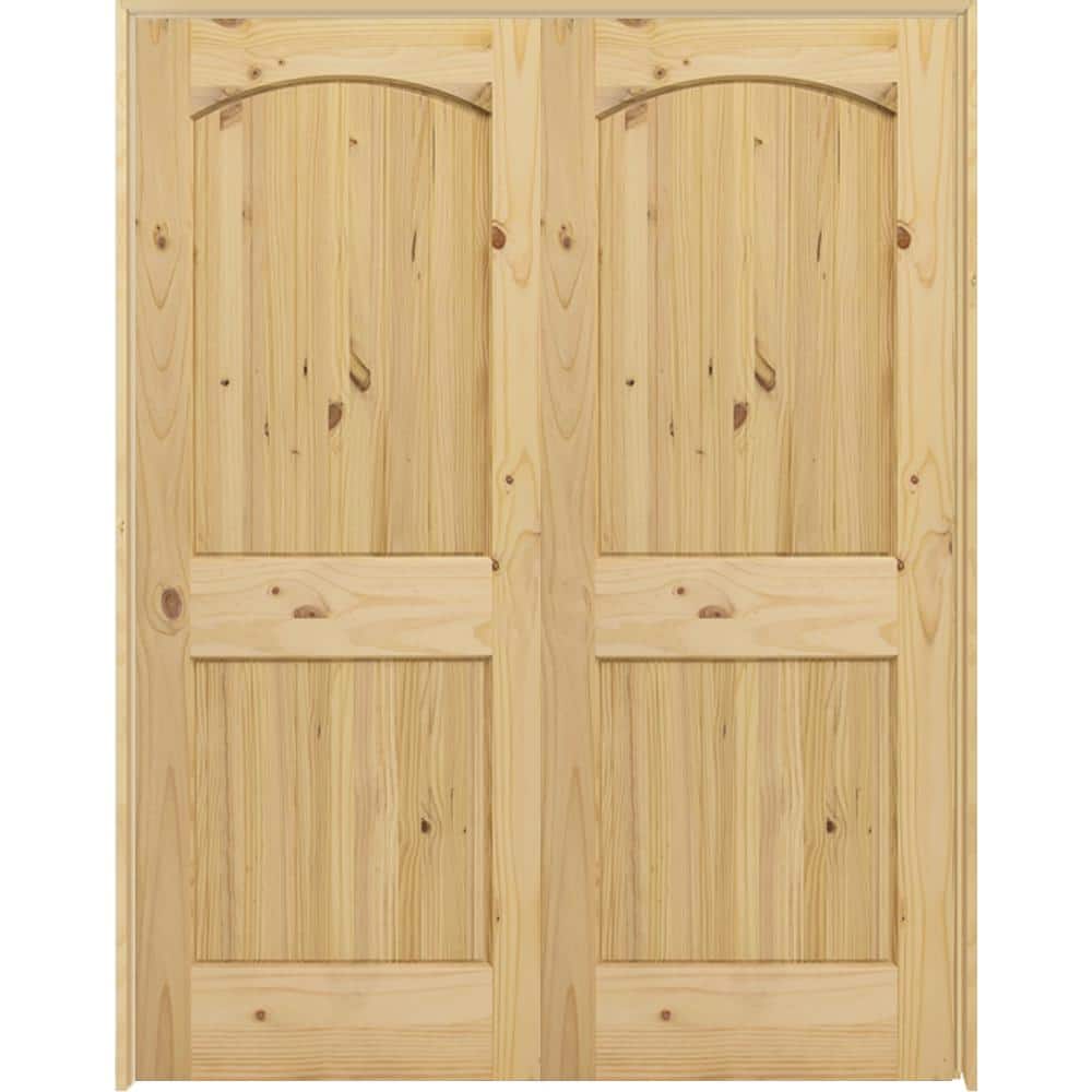 Steves & Sons 60 in. x 80 in. Universal 2-Pnl Unfinished