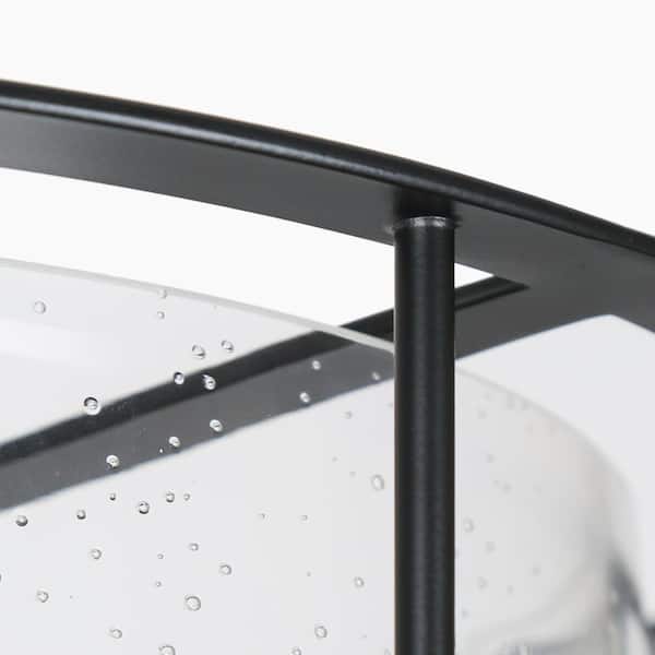 black-zevni-flush-mount-