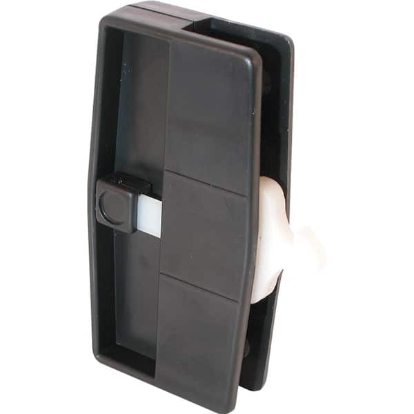 Prime-Line Black Plastic, Sliding Screen Door Latch