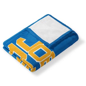 NCAA UCLA Joe Bruin Multicolor Graphic Silk Touch Throw Blanket