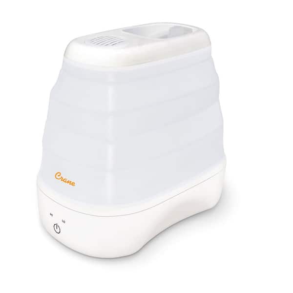 1 Gal. Warm Mist Collapsible Humidifier, White, Top Fill, for Medium Rooms Up to 500 sq. ft.