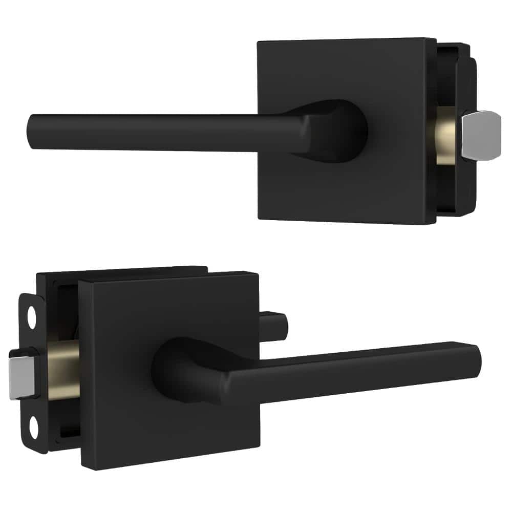 "Prime Passage Lever Door Handle Closet or French Doors Single Side - Matte Black (1 Pack) 5""" price history on PriceWatchPro