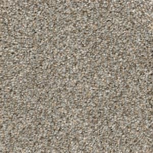 Clareview - Eastglen - Gray 12 ft. 46 oz. SD Polyester Texture Full Roll Carpet (1080 sq. ft./Roll)