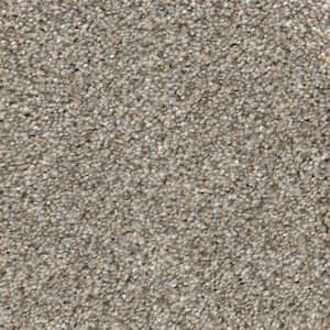 Clareview - Eastglen - Gray 12 ft. Wide x Cut to Length 46 oz. SD Polyester Texture Carpet