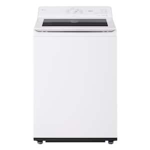 4.8 cu. ft. Top Load Washer, TurboWash3D, Wi-fi, Easy Unload, Inverter Direct Drive Motor, Agitator in Alpine White