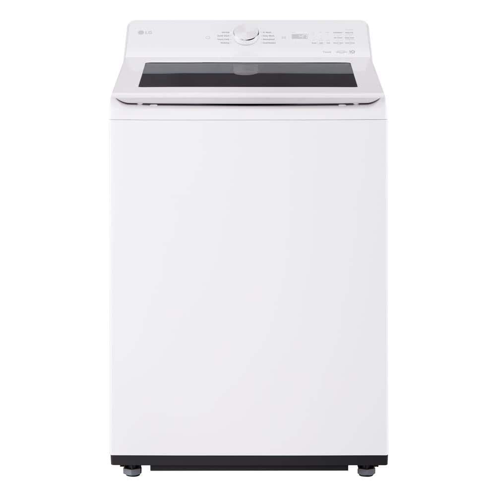 4.8 cu.ft. SMART Top Load Washer in Alpine White with 4-way Agitator, Easy Unload and AI Sensing