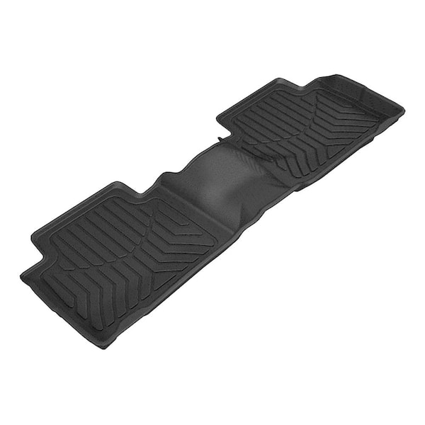 StyleGuard XD Black Custom Heavy Duty Floor Liners, Select Nissan Rogue, 2nd Row Only